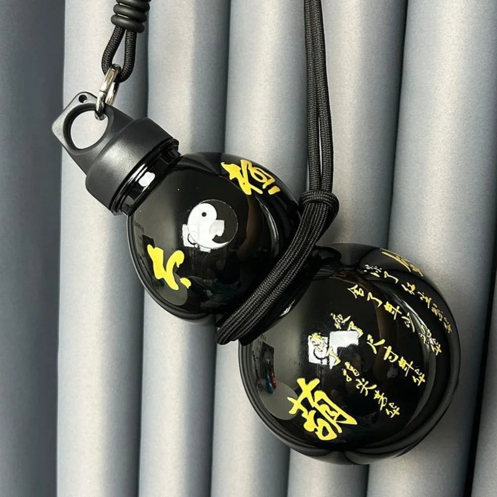 Creative Chinese Style Gourd Water Bottle Large Capacity Vintage Drink Bottle 800ML Portable Kettle Sport