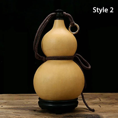 New Chinese Retro Gourd Water Bottle 500ML Durable Wine Bottle Large Capacity Creative Cycling Kettle Outdoor Fitness