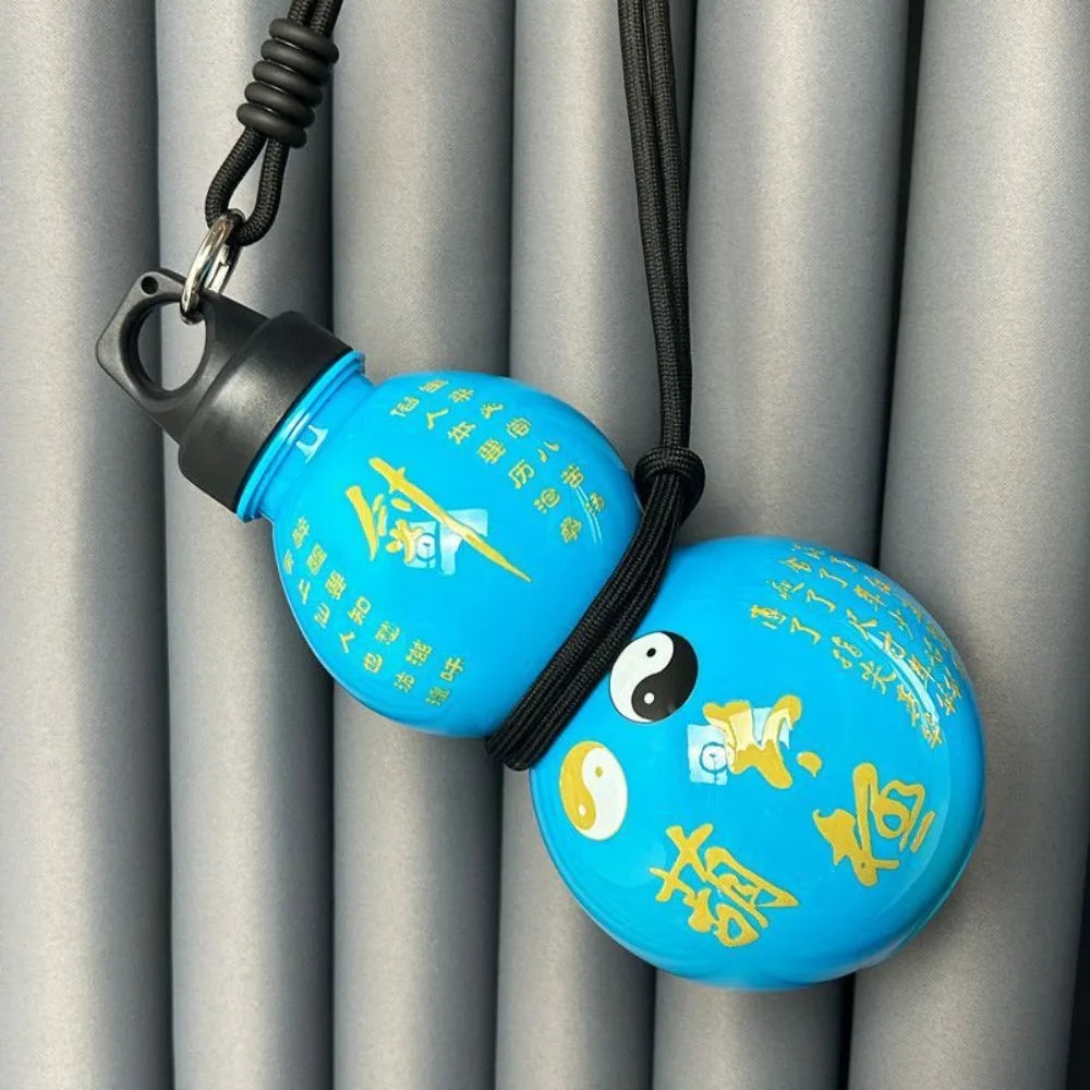 Creative Chinese Style Gourd Water Bottle Large Capacity Vintage Drink Bottle 800ML Portable Kettle Sport