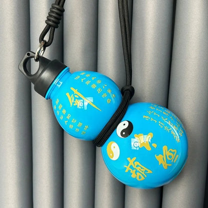 Creative Chinese Style Gourd Water Bottle Large Capacity Vintage Drink Bottle 800ML Portable Kettle Sport