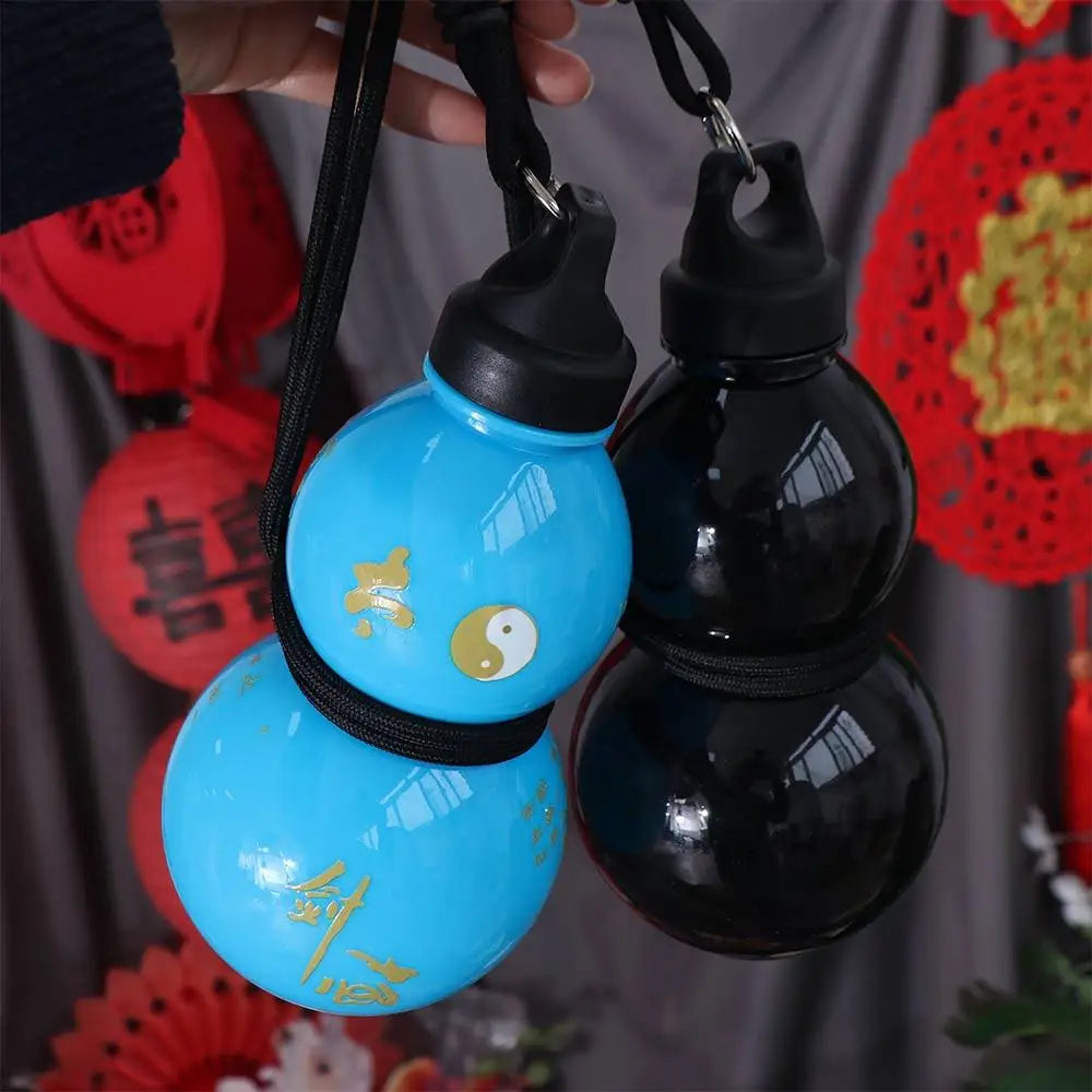 Creative Chinese Style Gourd Water Bottle Large Capacity Vintage Drink Bottle 800ML Portable Kettle Sport