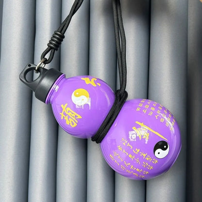 Creative Chinese Style Gourd Water Bottle Large Capacity Vintage Drink Bottle 800ML Portable Kettle Sport